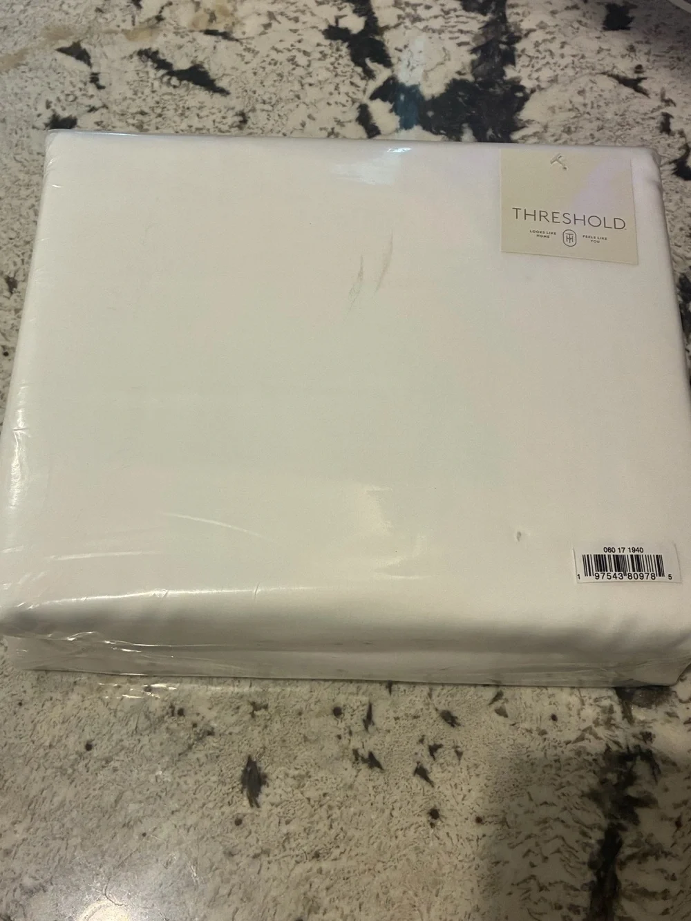 Threshold Full/Queen TENCEL Duvet Cover and Sham Set •White• Cooling Satin